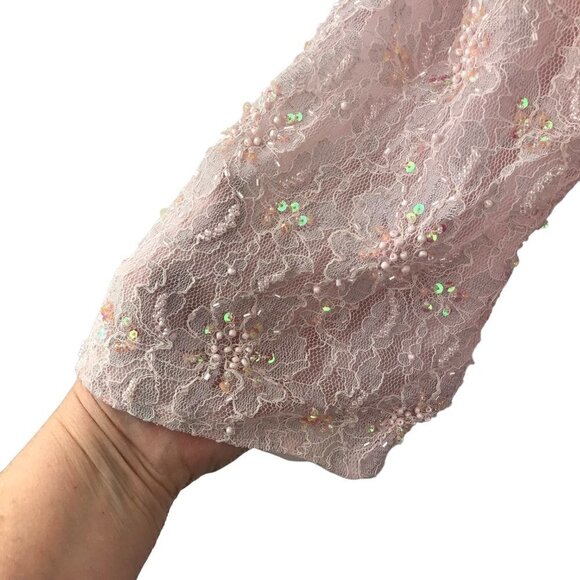 COPY - Cameron Blake by Mon Cheri Light Pink Femine Mother of the Bride Gown Dr… - Picture 7 of 14